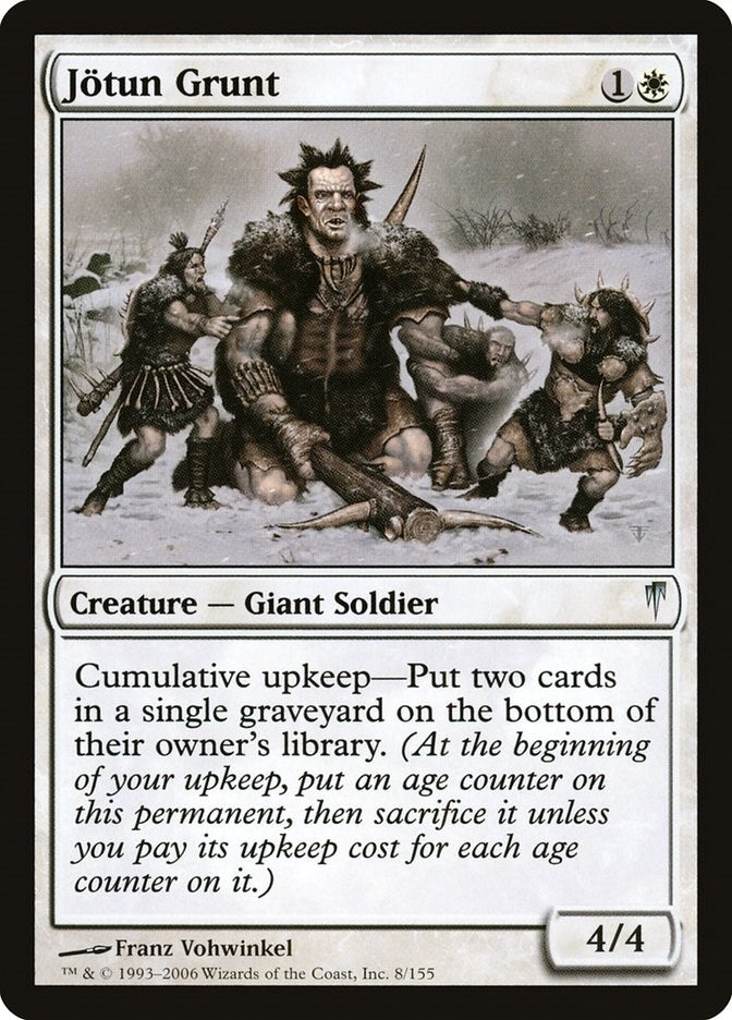 Image for Jotun Grunt (8) [Coldsnap] - Magic: The Gathering