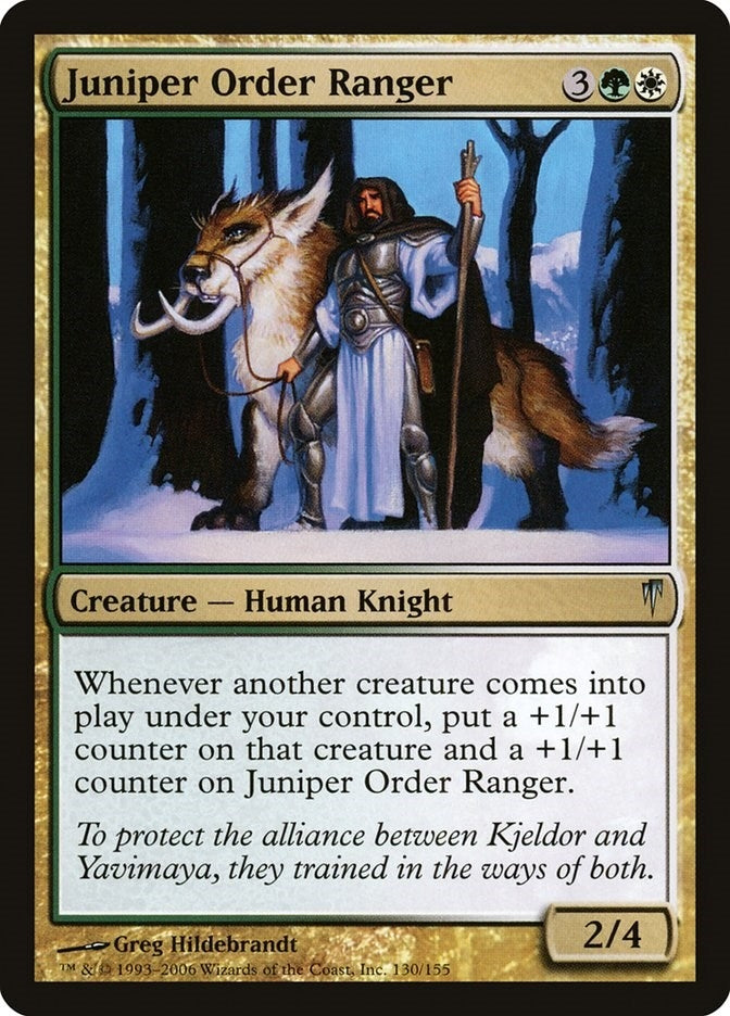 Image for Juniper Order Ranger (130) [Coldsnap] - Magic: The Gathering