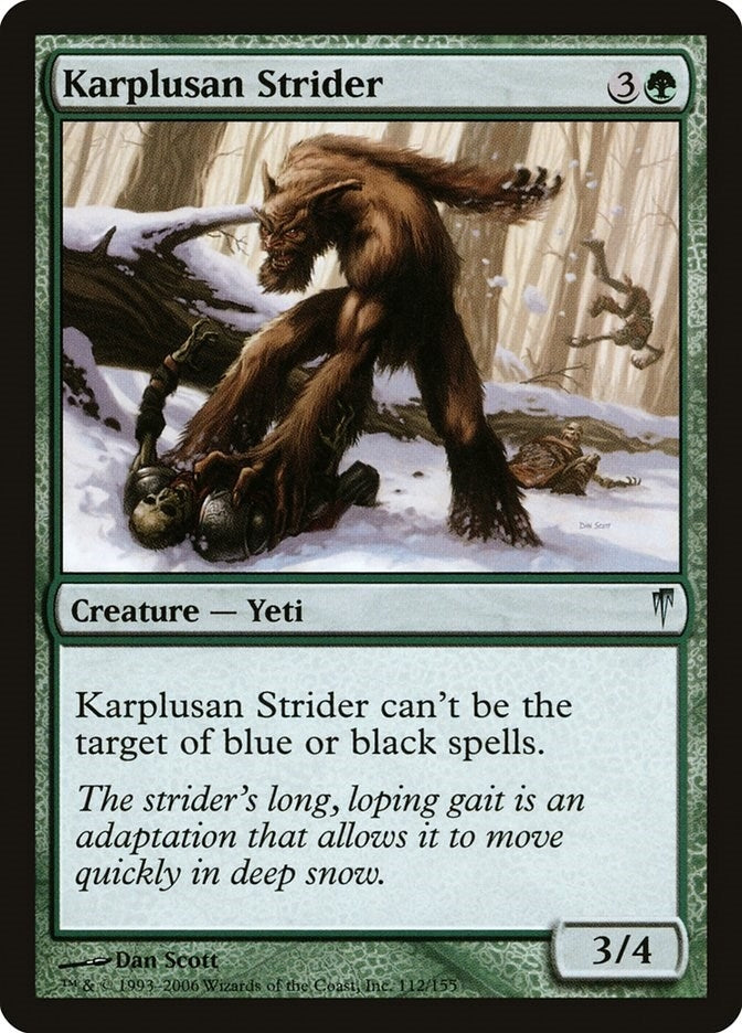 Image for Karplusan Strider (112) [Coldsnap] - Magic: The Gathering