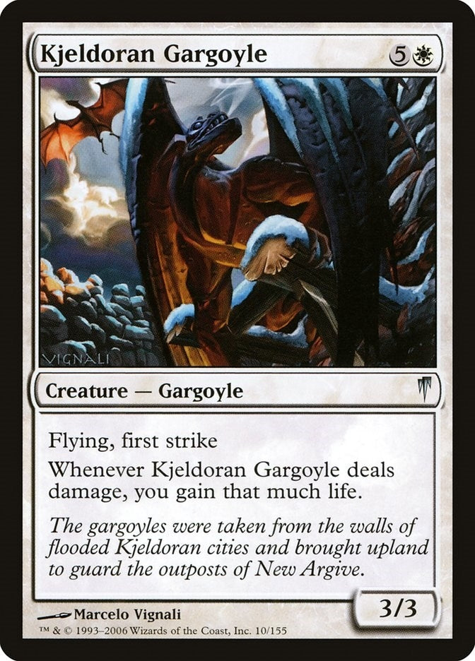 Image for Kjeldoran Gargoyle (10) [Coldsnap] - Magic: The Gathering