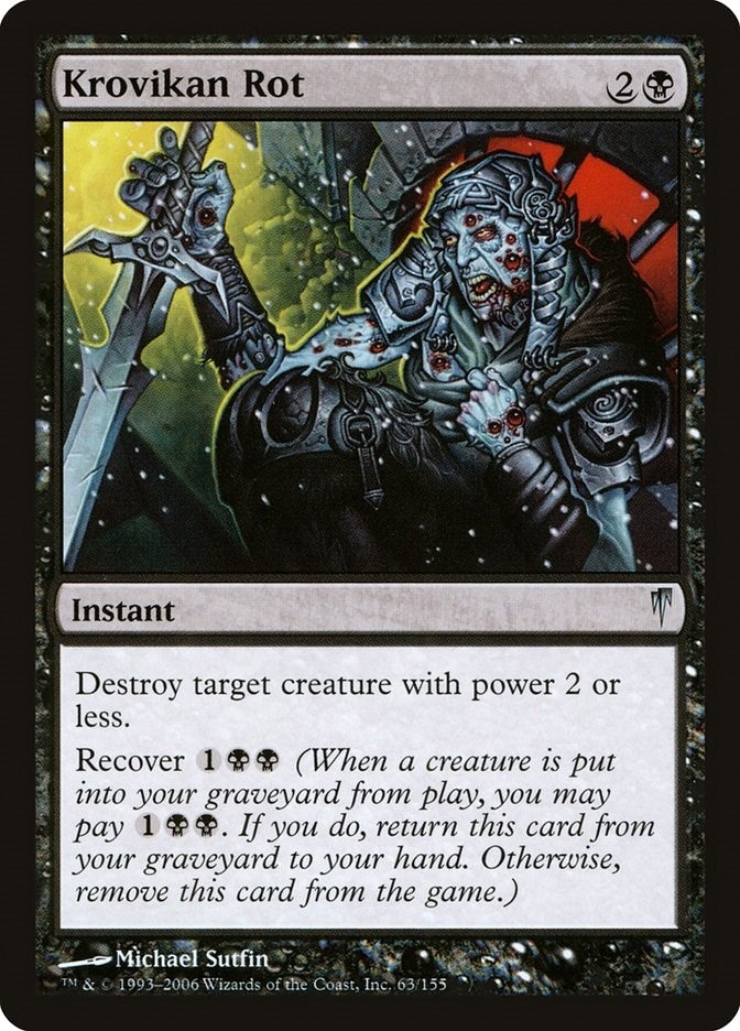 Image for Krovikan Rot (63) [Coldsnap] - Magic: The Gathering