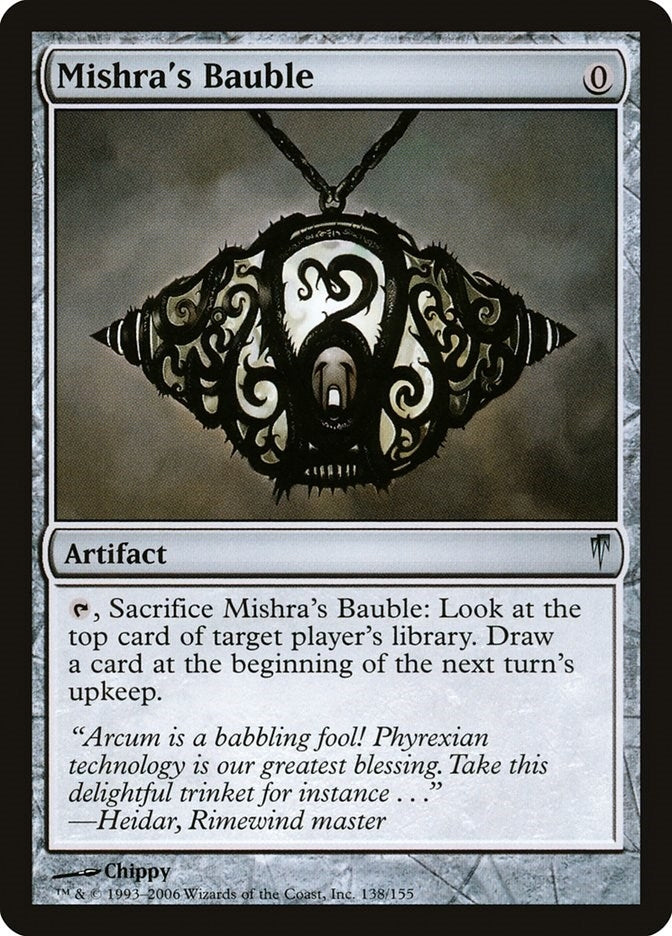 Image for Mishra's Bauble (138) [Coldsnap] - Magic: The Gathering