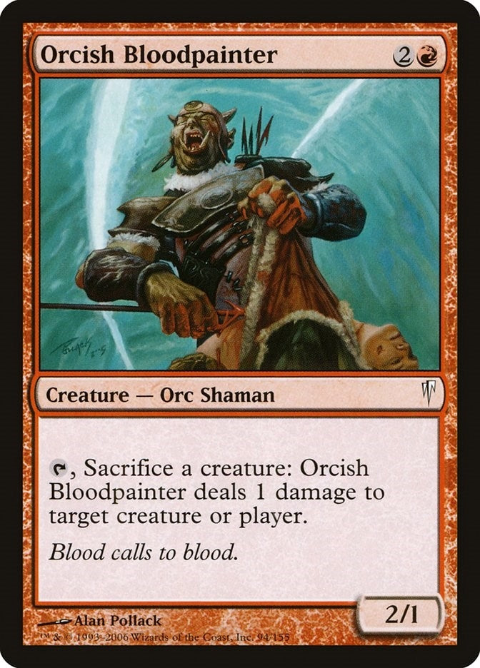 Orcish Bloodpainter (94) [Coldsnap]