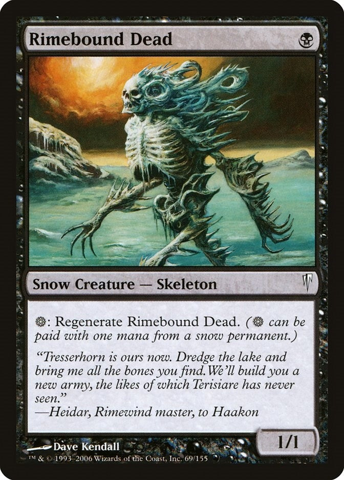 Image for Rimebound Dead (69) [Coldsnap] - Magic: The Gathering