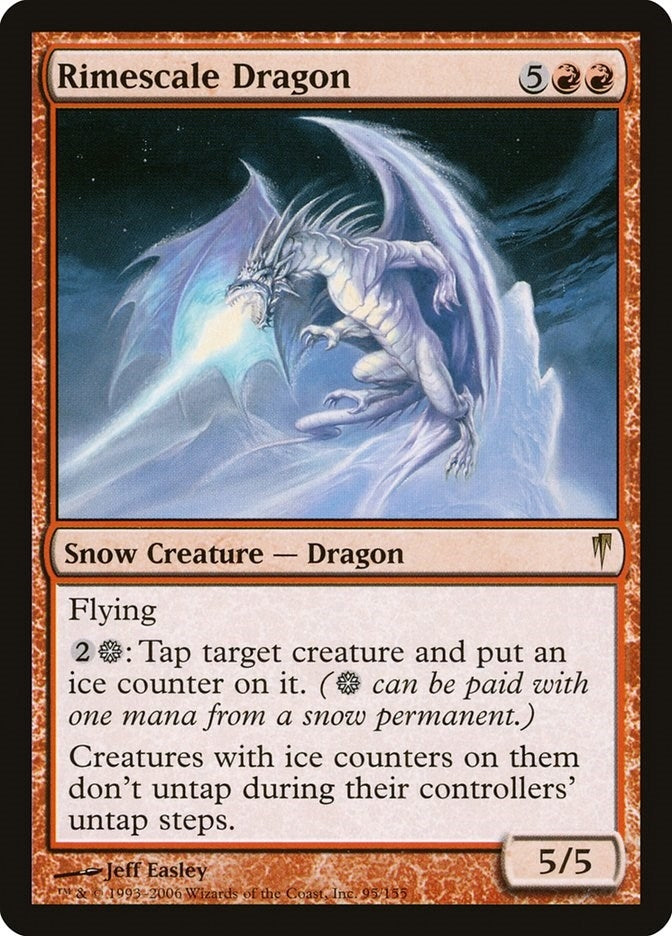 Image for Rimescale Dragon (95) [Coldsnap] - Magic: The Gathering