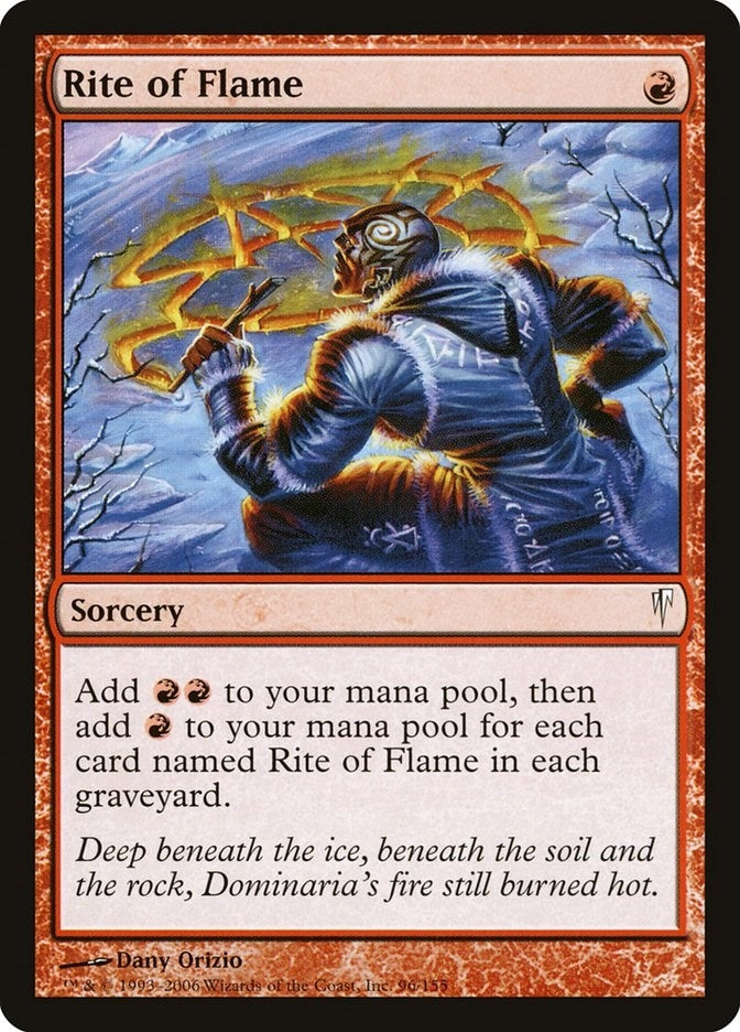Image for Rite of Flame (96) [Coldsnap] - Magic: The Gathering