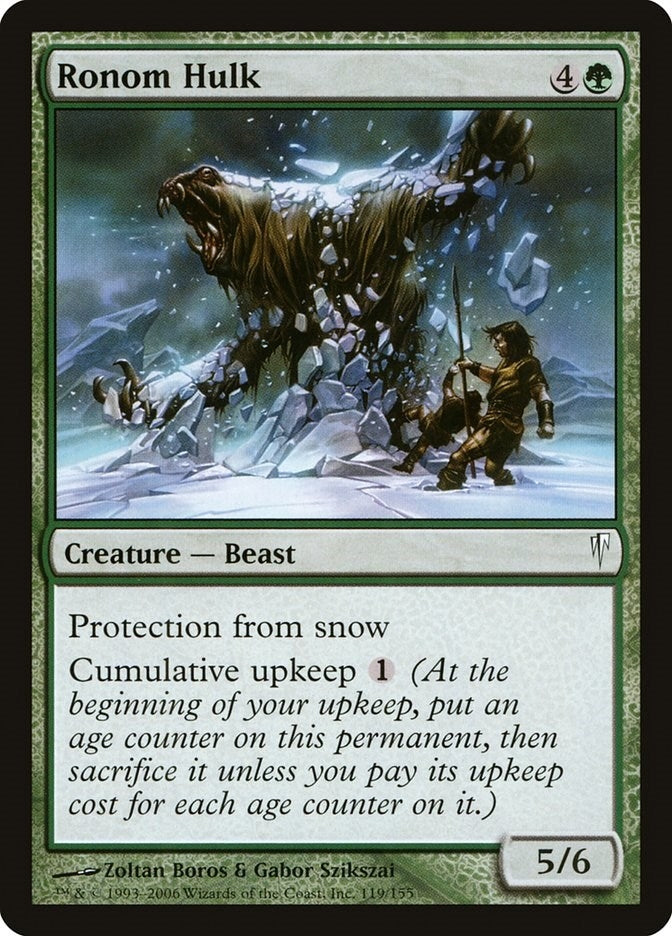 Image for Ronom Hulk (119) [Coldsnap] - Magic: The Gathering