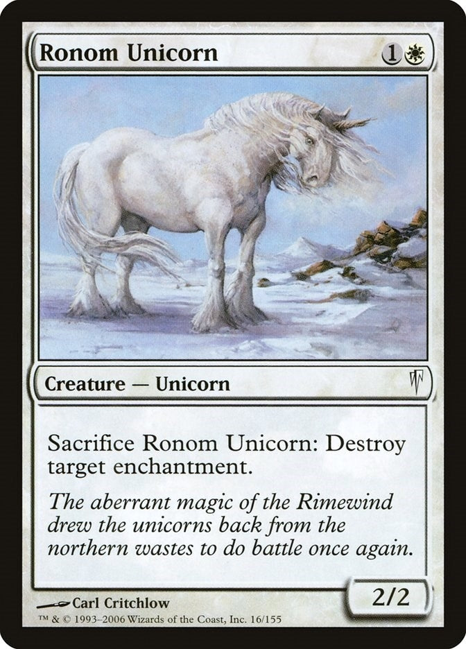 Image for Ronom Unicorn (16) [Coldsnap] - Magic: The Gathering