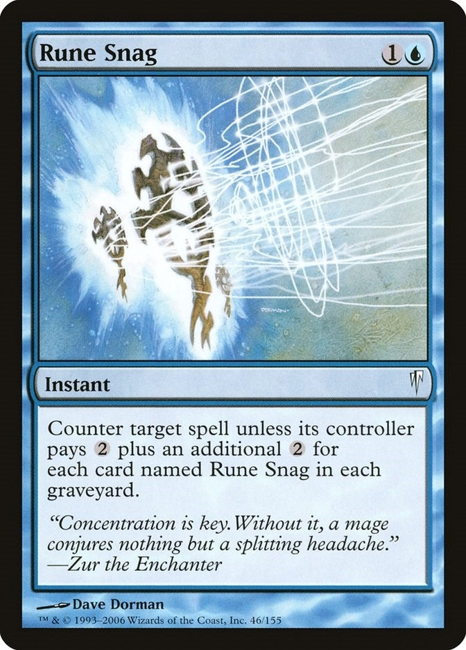 Image for Rune Snag (46) [Coldsnap] - Magic: The Gathering