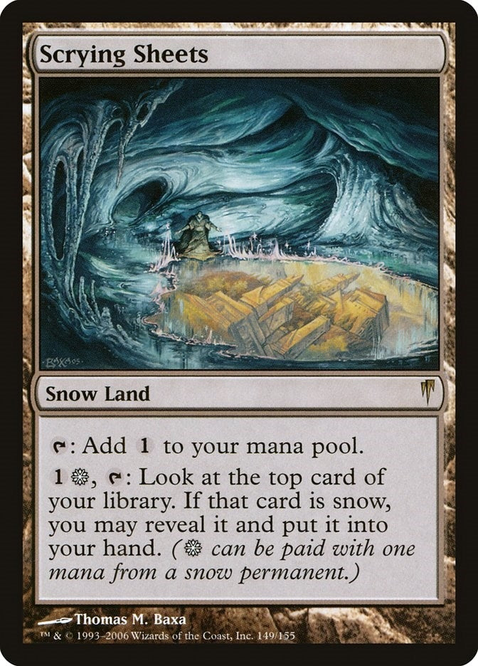 Image for Scrying Sheets (149) [Coldsnap] - Magic: The Gathering