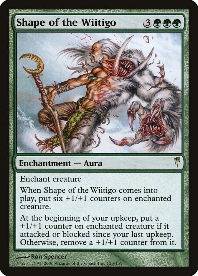 Image for Shape of the Wiitigo (120) [Coldsnap] - Magic: The Gathering
