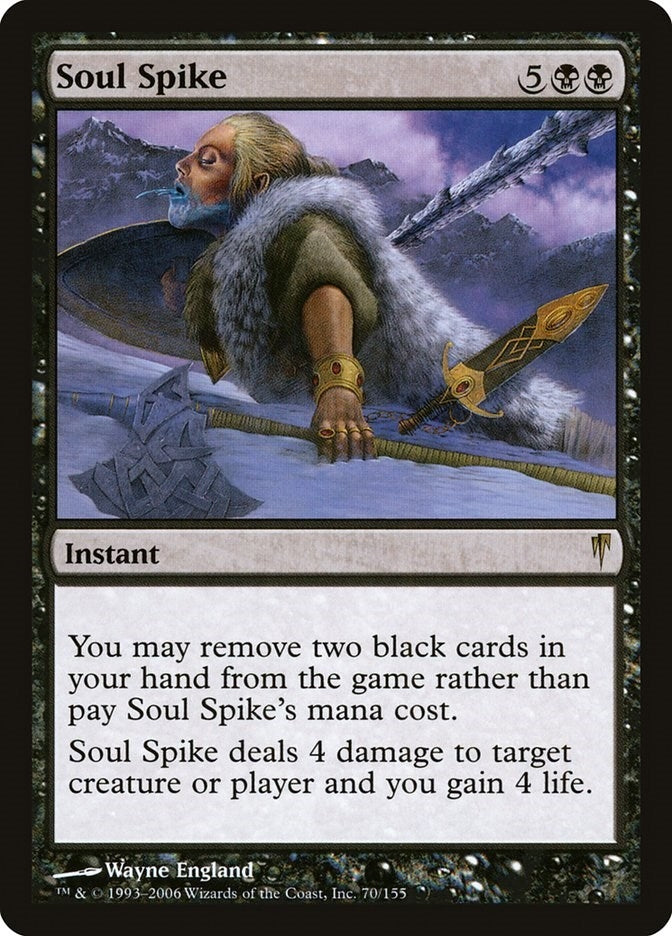 Image for Soul Spike (70) [Coldsnap] - Magic: The Gathering