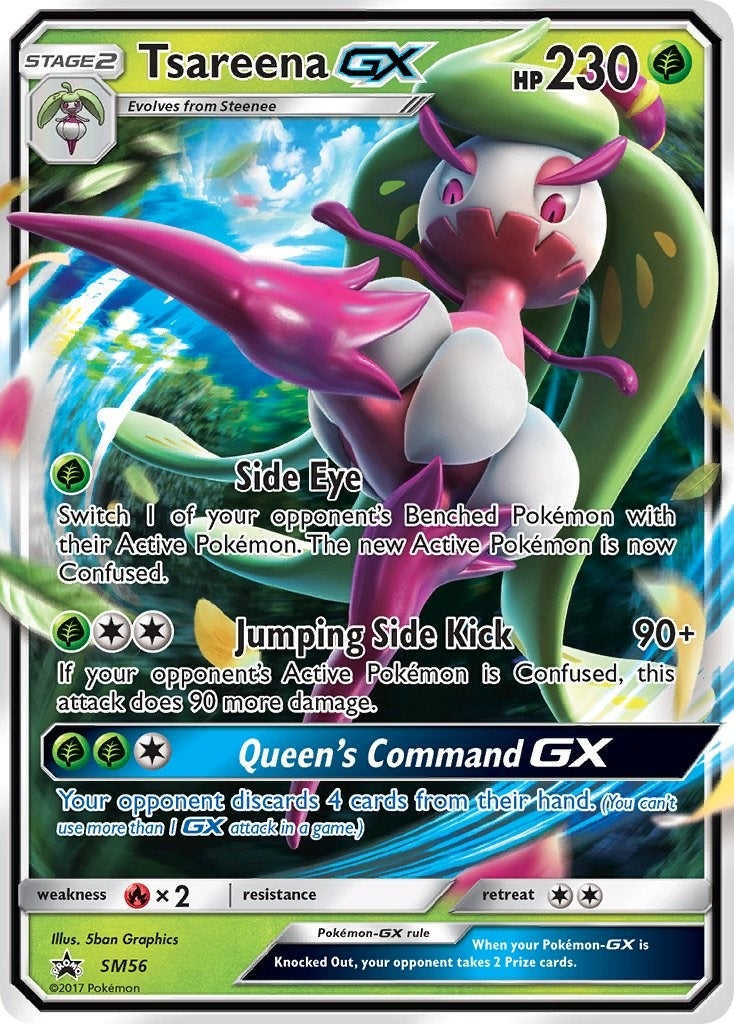 Image for Tsareena GX - SM56 (SM56) [SM Promos] - Pokemon