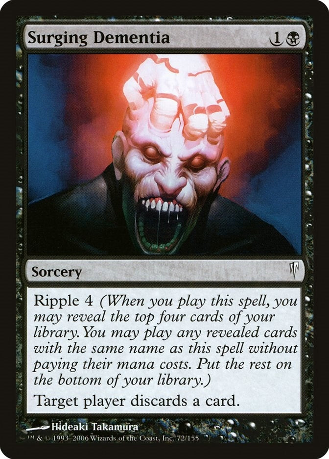 Image for Surging Dementia (72) [Coldsnap] - Magic: The Gathering