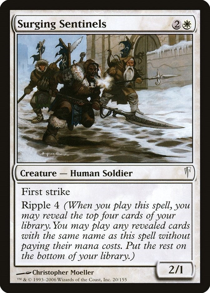 Image for Surging Sentinels (20) [Coldsnap] - Magic: The Gathering