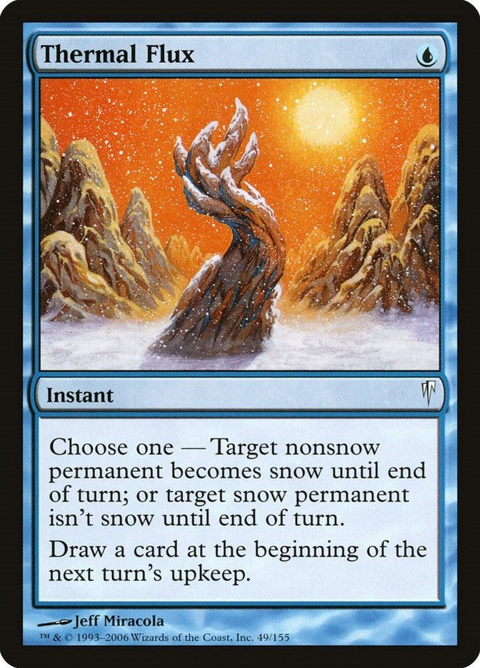 Image for Thermal Flux (49) [Coldsnap] - Magic: The Gathering