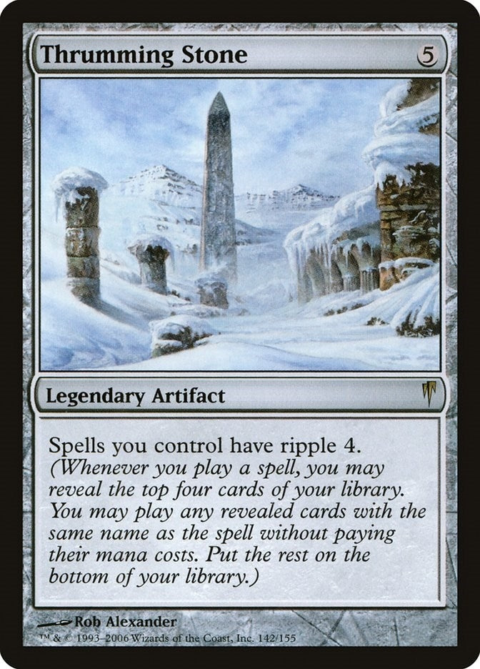 Image for Thrumming Stone (142) [Coldsnap] - Magic: The Gathering