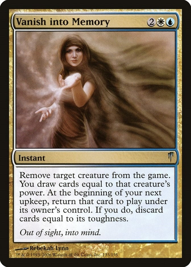Image for Vanish into Memory (133) [Coldsnap] - Magic: The Gathering