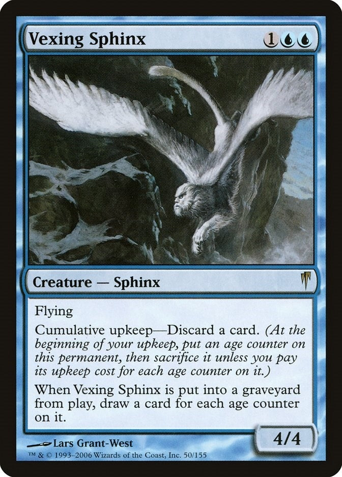 Image for Vexing Sphinx (50) [Coldsnap] - Magic: The Gathering