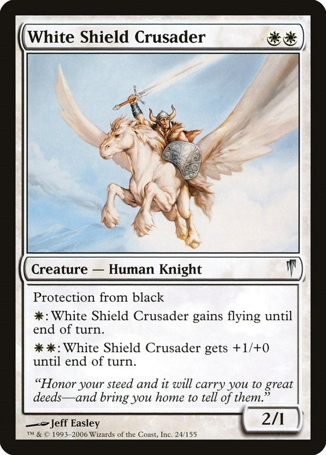 Image for White Shield Crusader (24) [Coldsnap] - Magic: The Gathering