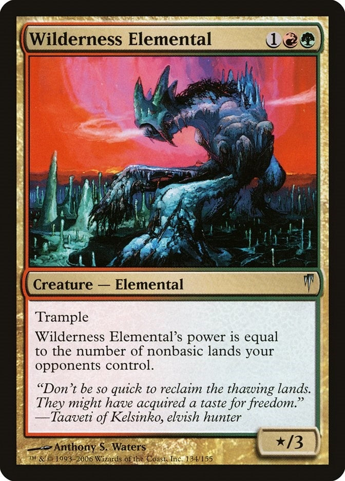 Image for Wilderness Elemental (134) [Coldsnap] - Magic: The Gathering