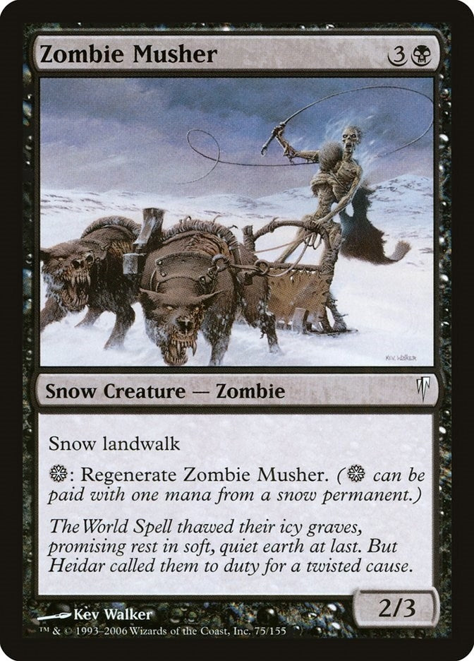 Image for Zombie Musher (75) [Coldsnap] - Magic: The Gathering