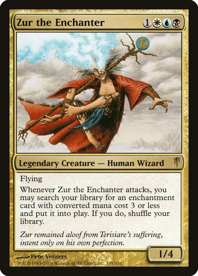 Image for Zur the Enchanter (135) [Coldsnap] - Magic: The Gathering