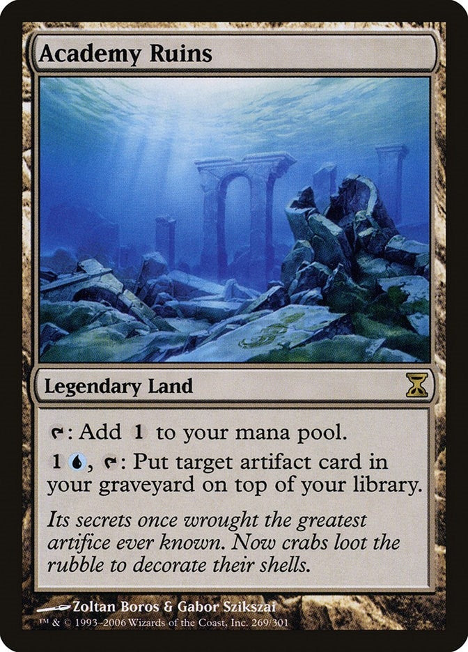 Image for Academy Ruins (269) [Time Spiral] - Magic: The Gathering