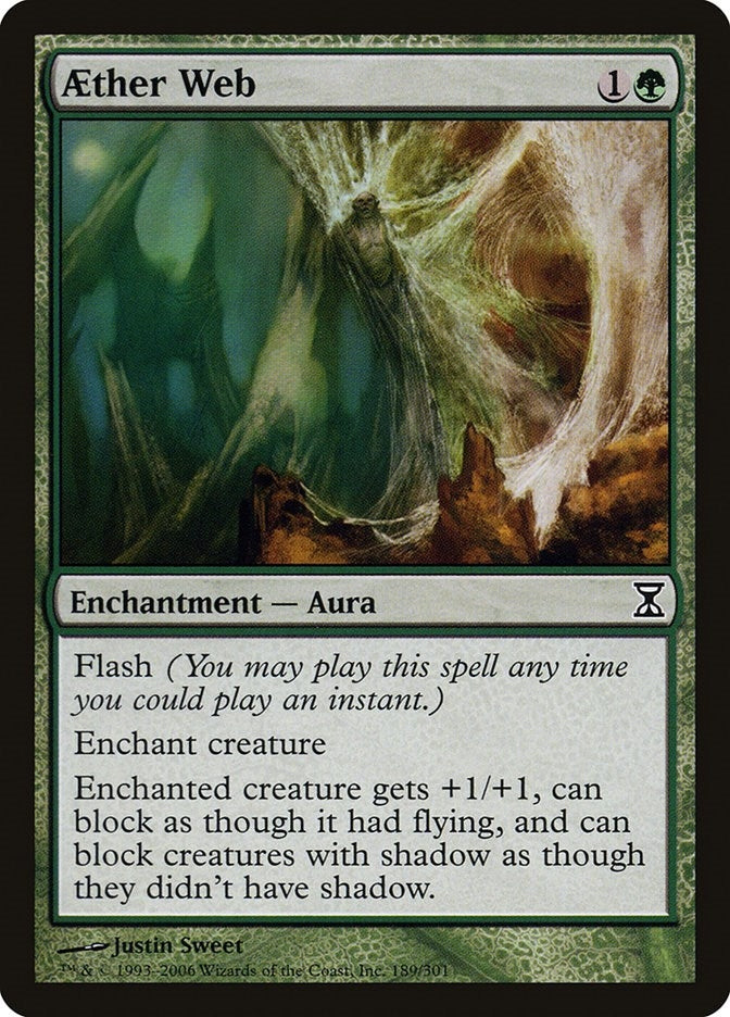 Image for Aether Web (189) [Time Spiral] - Magic: The Gathering