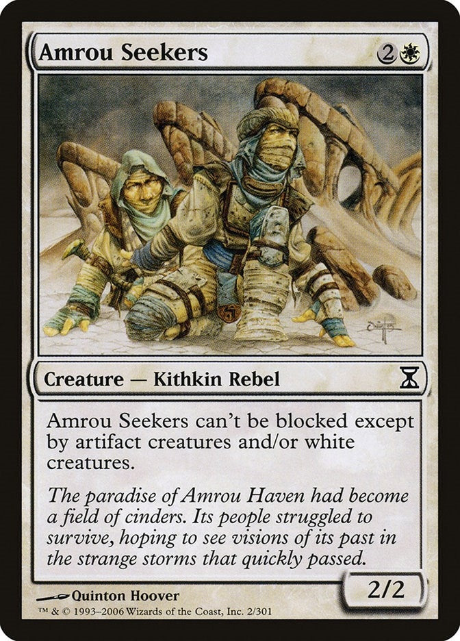 Image for Amrou Seekers (2) [Time Spiral] - Magic: The Gathering