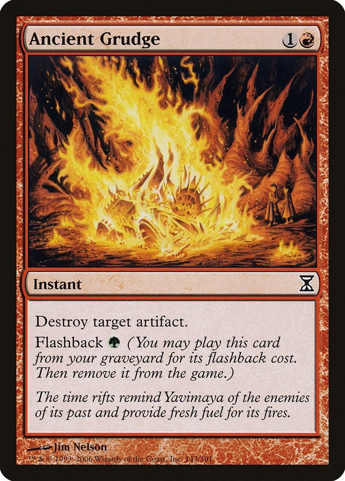 Image for Ancient Grudge (143) [Time Spiral] - Magic: The Gathering