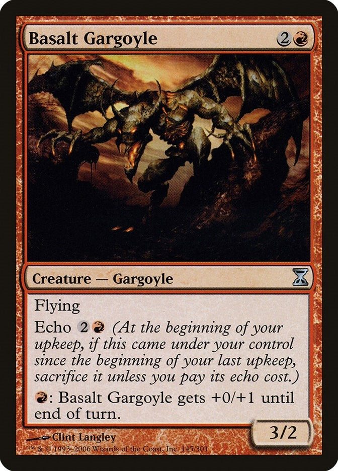 Image for Basalt Gargoyle (145) [Time Spiral] - Magic: The Gathering