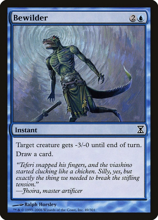 Image for Bewilder (49) [Time Spiral] - Magic: The Gathering