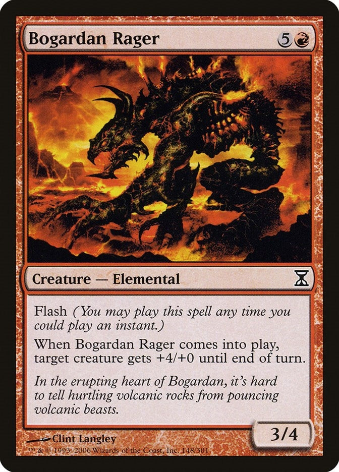 Image for Bogardan Rager (148) [Time Spiral] - Magic: The Gathering