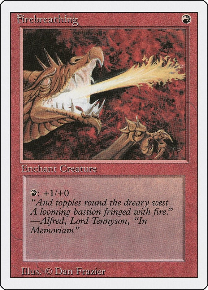 Image for Firebreathing [Revised Edition] - Magic: The Gathering