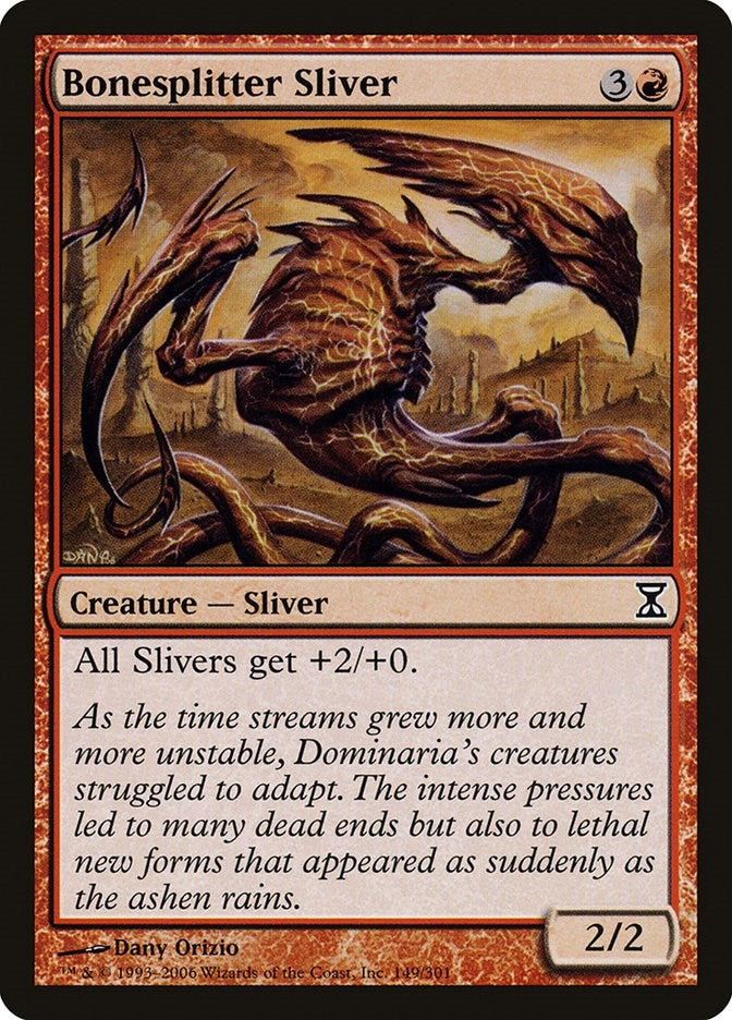 Image for Bonesplitter Sliver (149) [Time Spiral] - Magic: The Gathering