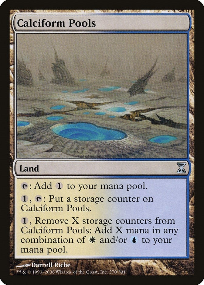 Image for Calciform Pools (270) [Time Spiral] - Magic: The Gathering
