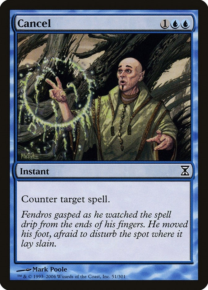 Image for Cancel (51) [Time Spiral] - Magic: The Gathering