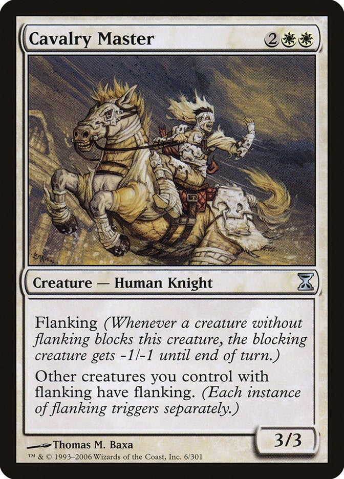 Image for Cavalry Master (6) [Time Spiral] - Magic: The Gathering