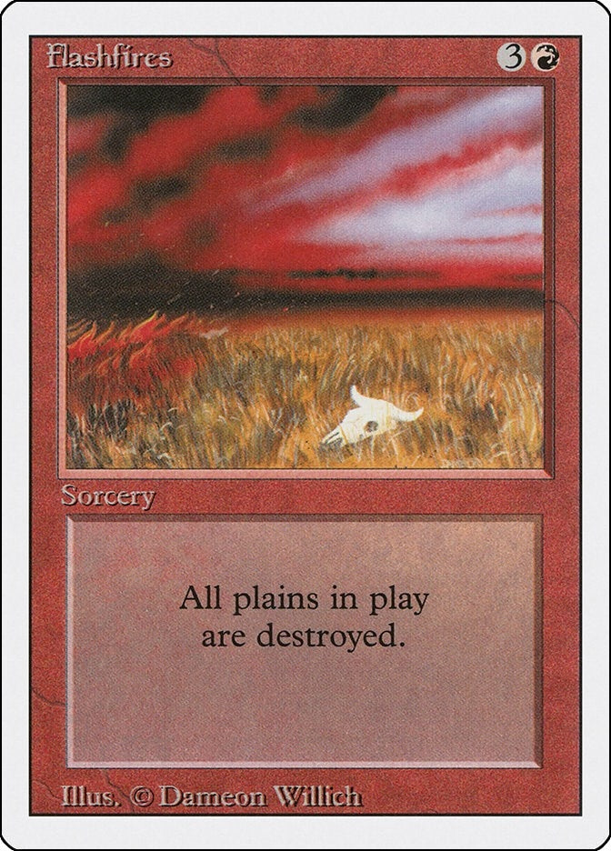 Image for Flashfires [Revised Edition] - Magic: The Gathering