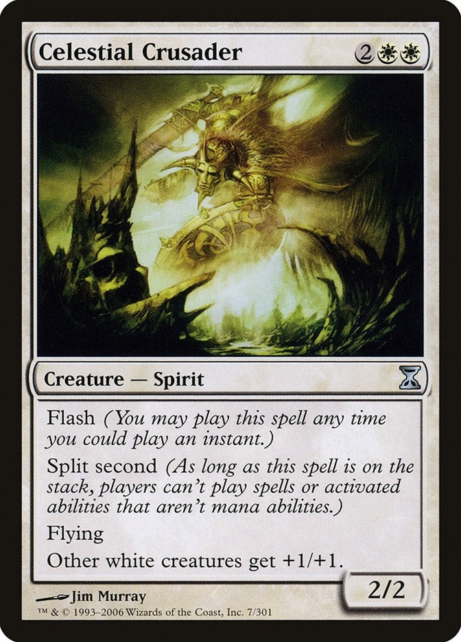 Image for Celestial Crusader (7) [Time Spiral] - Magic: The Gathering
