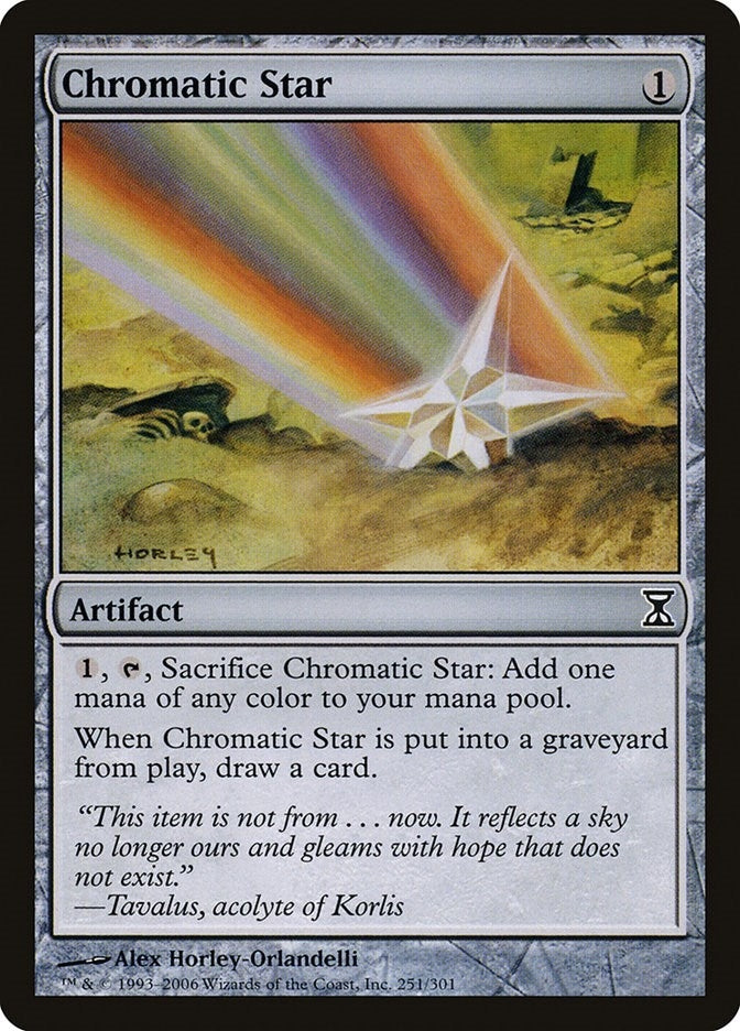 Image for Chromatic Star (251) [Time Spiral] - Magic: The Gathering