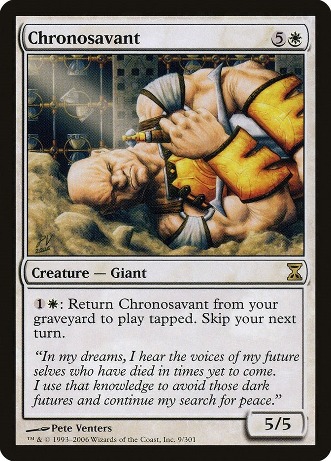 Image for Chronosavant (9) [Time Spiral] - Magic: The Gathering