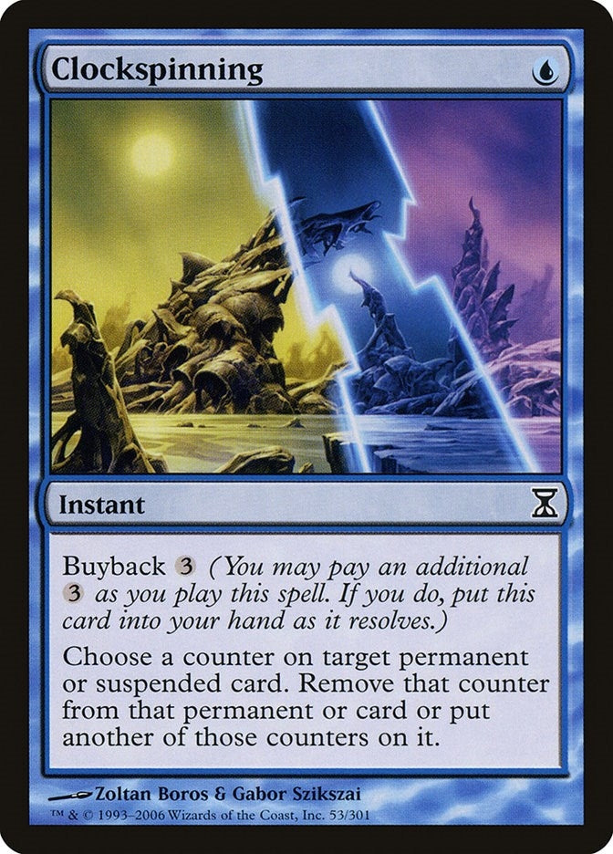 Image for Clockspinning (53) [Time Spiral] - Magic: The Gathering
