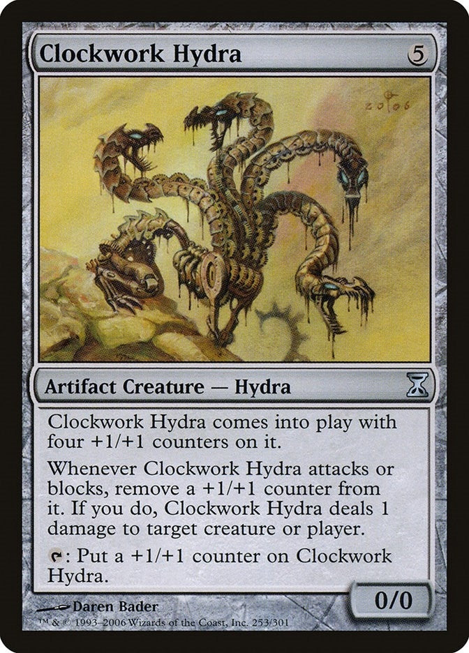 Image for Clockwork Hydra (253) [Time Spiral] - Magic: The Gathering