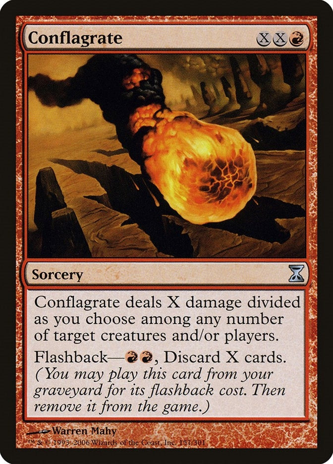 Image for Conflagrate (151) [Time Spiral] - Magic: The Gathering