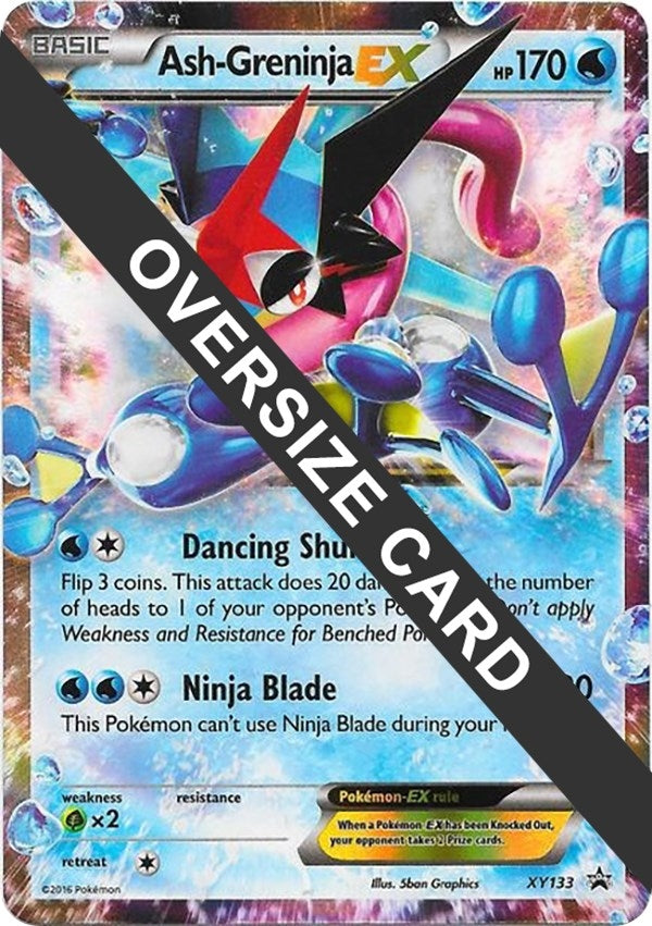 Image for Ash-Greninja EX - XY133 (XY Black Star Promos) (XY133) [Jumbo Cards] - Pokemon