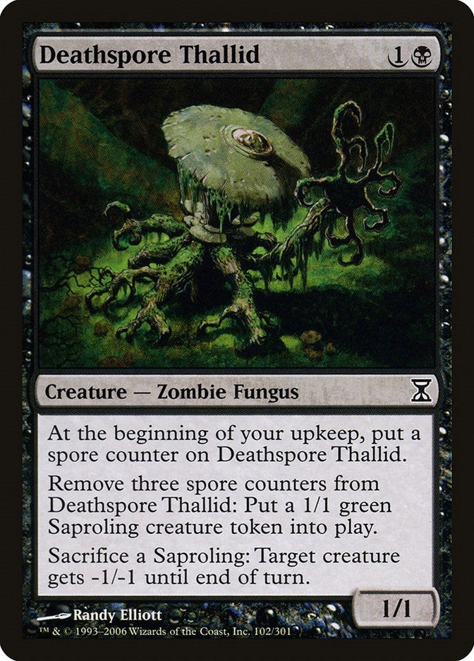 Deathspore Thallid (102) [Time Spiral]