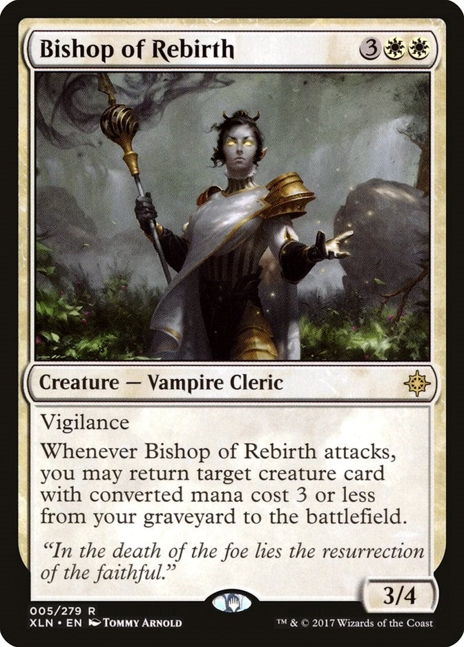 Image for Bishop of Rebirth (5) [Ixalan] - Magic: The Gathering