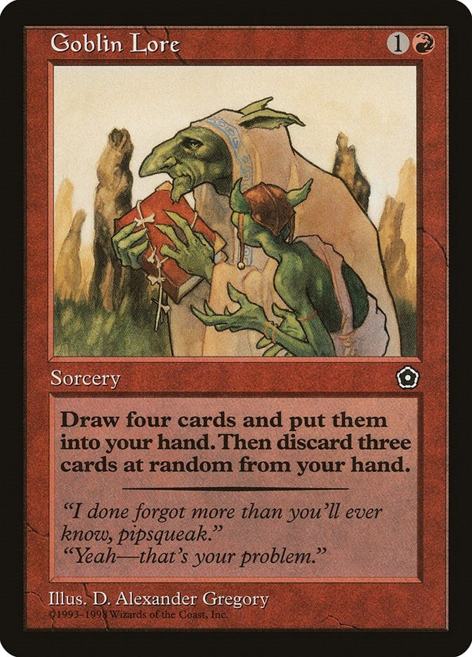 Image for Goblin Lore [Portal Second Age] - Magic: The Gathering